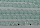 CTU2564 15.5 inches 6mm round synthetic turquoise beads