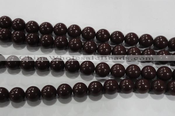 CTU2827 15.5 inches 18mm round synthetic turquoise beads