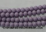 CTU2832 15.5 inches 5mm round synthetic turquoise beads