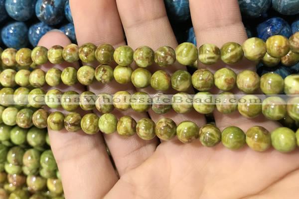 CTU3026 15.5 inches 6mm round South African turquoise beads