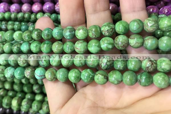 CTU3032 15.5 inches 8mm round South African turquoise beads