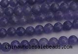 CTZ500 15.5 inches 4mm round natural tanzanite gemstone beads
