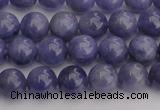 CTZ503 15.5 inches 8mm round natural tanzanite gemstone beads