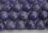 CTZ504 15.5 inches 10mm round natural tanzanite gemstone beads