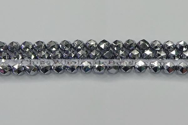 CTZ632 15.5 inches 8mm faceted nuggets terahertz beads wholesale