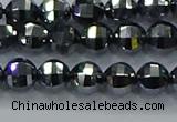 CTZ641 15.5 inches 6mm faceted round terahertz beads wholesale