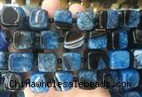 CUBS131 15 inches 14*15mm cube agate gemstone beads wholesale
