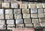 CUBS137 15 inches 14*22mm cuboid agate gemstone beads wholesale