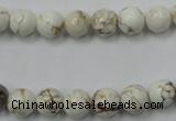 CWB311 15.5 inches 6mm round howlite turquoise beads wholesale