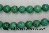 CWB567 15.5 inches 8mm round howlite turquoise beads wholesale