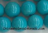 CWB853 15.5 inches 10mm round howlite turquoise beads wholesale