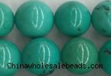 CWB866 15.5 inches 10mm round howlite turquoise beads wholesale