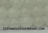 CWH53 15.5 inches 10mm round white jade beads wholesale