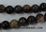 CWJ203 15.5 inches 10mm round wood jasper gemstone beads wholesale