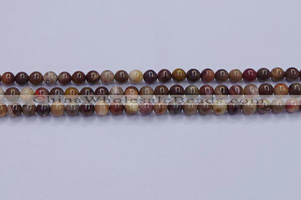 CWJ430 15.5 inches 4mm round wood jasper beads wholesale
