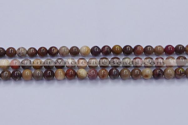 CWJ432 15.5 inches 8mm round wood jasper beads wholesale