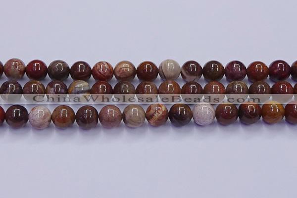 CWJ434 15.5 inches 12mm round wood jasper beads wholesale