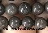 CWJ551 15.5 inches 6mm round coffee wood jasper beads wholesale