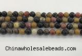 CWJ582 15.5 inches 9mm round wooden jasper beads wholesale