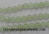 CXJ101 15.5 inches 6mm faceted round New jade beads wholesale