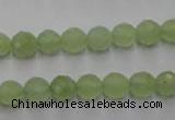 CXJ102 15.5 inches 8mm faceted round New jade beads wholesale