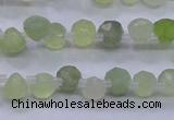 CXJ215 Top drilled 7*7mm faceted teardrop New jade beads