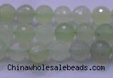 CXJ219 15.5 inches 8mm faceted round New jade beads wholesale