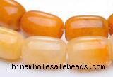 CYJ36 10*14mm egg-shaped yellow jade gemstone beads Wholesale