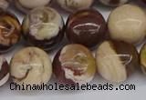 CZJ273 15.5 inches 10mm round zebra jasper beads wholesale