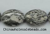 CZJ78 15.5 inches 18*25mm oval zebra jasper gemstone beads