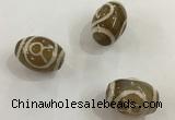 DZI301 10*14mm drum tibetan agate dzi beads wholesale