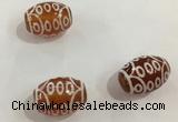 DZI366 10*14mm drum tibetan agate dzi beads wholesale