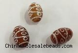 DZI374 10*14mm drum tibetan agate dzi beads wholesale