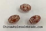 DZI392 10*14mm drum tibetan agate dzi beads wholesale