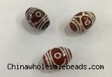 DZI397 10*14mm drum tibetan agate dzi beads wholesale