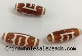 DZI448 10*30mm drum tibetan agate dzi beads wholesale