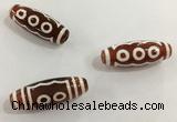 DZI450 10*30mm drum tibetan agate dzi beads wholesale