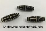 DZI472 10*30mm drum tibetan agate dzi beads wholesale