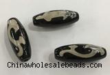 DZI491 10*30mm drum tibetan agate dzi beads wholesale