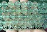 FLBS22 15 inches 10mm round green fluorite beads wholesale