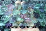 FLBS47 15 inches 18mm heart fluorite beads wholesale