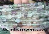 FLBS51 15 inches 6*8mm - 8*12mm nuggets fluorite beads wholesale