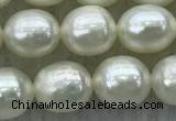 FWP178 15 inches 6mm - 7mm rice white freshwater pearl strands