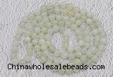 GMN12 Hand-knotted 8mm candy jade 108 beads mala necklaces