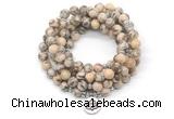 GMN7065 8mm feldspar 108 mala beads wrap bracelet necklaces