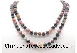 GMN8022 18 - 36 inches 8mm, 10mm tourmaline 54, 108 beads mala necklaces