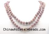 GMN8030 18 - 36 inches 8mm, 10mm lepidolite 54, 108 beads mala necklaces