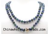 GMN8040 18 - 36 inches 8mm, 10mm chrysocolla 54, 108 beads mala necklaces