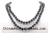 GMN8052 18 - 36 inches 8mm, 10mm grade AA blue tiger eye 54, 108 beads mala necklaces