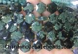 HABS24 15 inches 12mm faceted hexagon kambaba Jasper beads wholesale